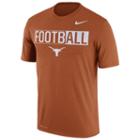 Men's Nike Texas Longhorns Dri-fit Football Tee, Size: Medium, Multicolor