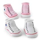 Baby Converse 2-pk. Sneaker Booties, Infant Unisex, Size: 0-6 Months, Pink