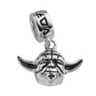 Star Wars Sterling Silver Yoda Charm, Women's, Grey