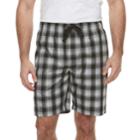 Men's Chaps Plaid Sleep Shorts, Size: Large, Oxford