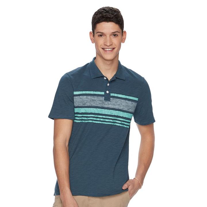 Big & Tall Urban Pipeline&reg; Classic-fit Polo, Men's, Size: L Tall, Blue