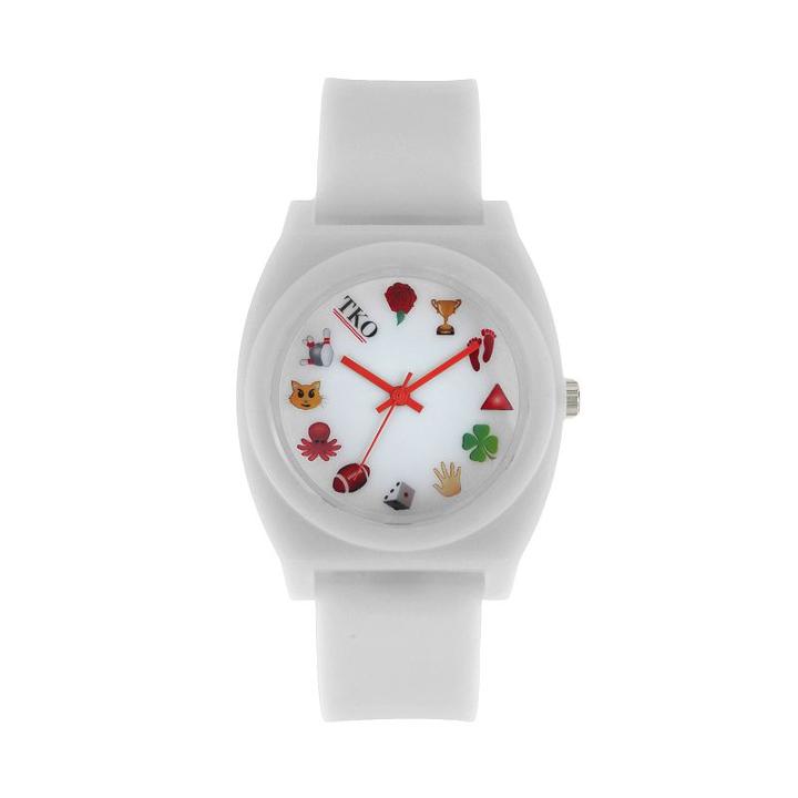 Tko Orlogi Kids' Icon Watch, Kids Unisex, White