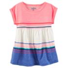 Toddler Girl Oshkosh B'gosh&reg; Multi-stripe Tunic, Size: 4t, Stripes