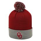 Adult Top Of The World Oklahoma Sooners Pom Knit Hat, Men's, Med Red
