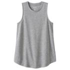 Girls 7-16 & Plus Size Mudd&reg; Patterned Graphic Tank Top, Girl's, Size: 7-8, Med Grey