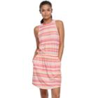 Women's Tek Gear&reg; Jersey Drop Waist Dress, Size: Large, Brt Orange