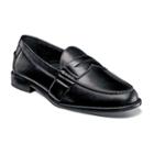 Nunn Bush Noah Men's Leather Penny Loafers, Size: Medium (9.5), Black