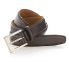 Men's Croft & Barrow&reg; Soft Touch Faux-leather Belt, Size: 42, Brown
