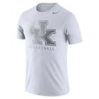 Nike, Men's Kentucky Wildcats Basketball Tee, Size: Small, White