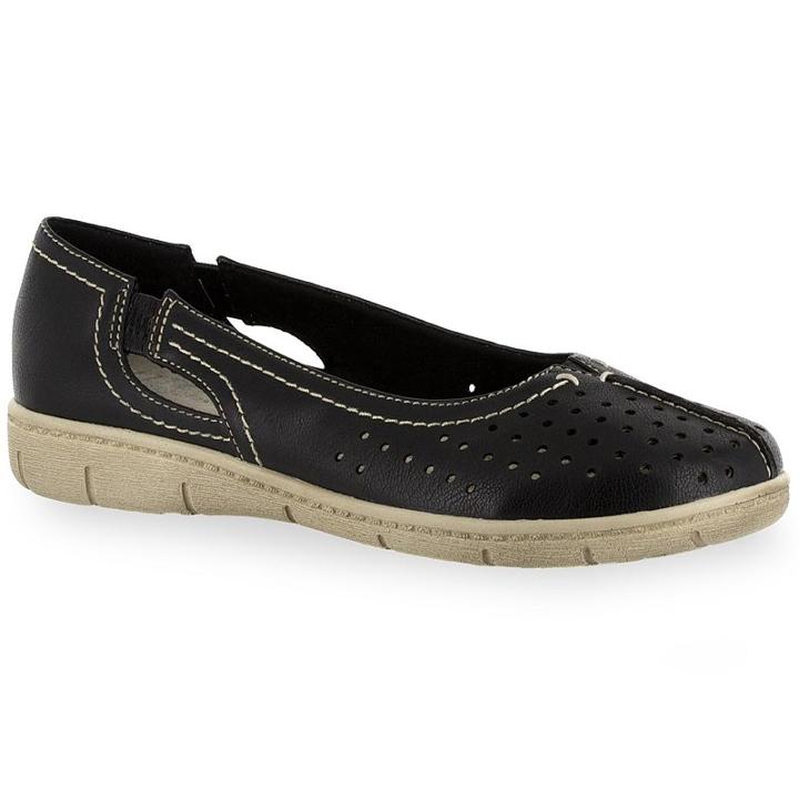 Easy Street Tobago Women's Slip-on Comfort Shoes, Size: 8 N, Black
