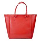 Royce Leather Charlotte Shoulder Bag, Women's, Red