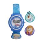 Disney's Frozen Elsa, Anna & Olaf Kids' Digital Charm Watch, Girl's, Size: Medium, Blue
