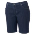 Plus Size Lee Relaxed Fit Bermuda Shorts, Women's, Size: 18 - Regular, Blue