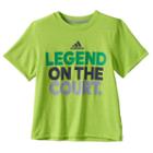 Boys 4-7x Adidas Climalite Legend Tee, Boy's, Size: 4, Brt Green