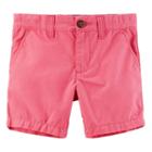 Boys 4-8 Carter's Flat Front Shorts, Boy's, Size: 6, Pink