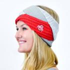 Women's Ohio State Buckeyes Criss Cross Headband, Multicolor