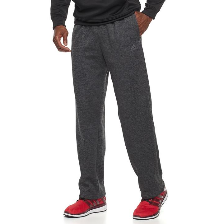 Men's Adidas Team Issue Fleece Pants, Size: Medium, Grey Other