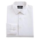 Men's Apt. 9&reg; Extra-slim Solid Stretch Dress Shirt, Size: 17.5-32/33, White