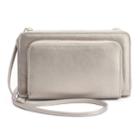 Apt. 9&reg; Double Zip-around Rfid-blocking Wristlet, Women's, Med Grey