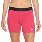 Women's Nike Cool Victory Base Layer Workout Shorts, Size: Large, Med Red
