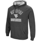 Men's Campus Heritage West Virginia Mountaineers Pullover Hoodie, Size: Large, Grey (charcoal)
