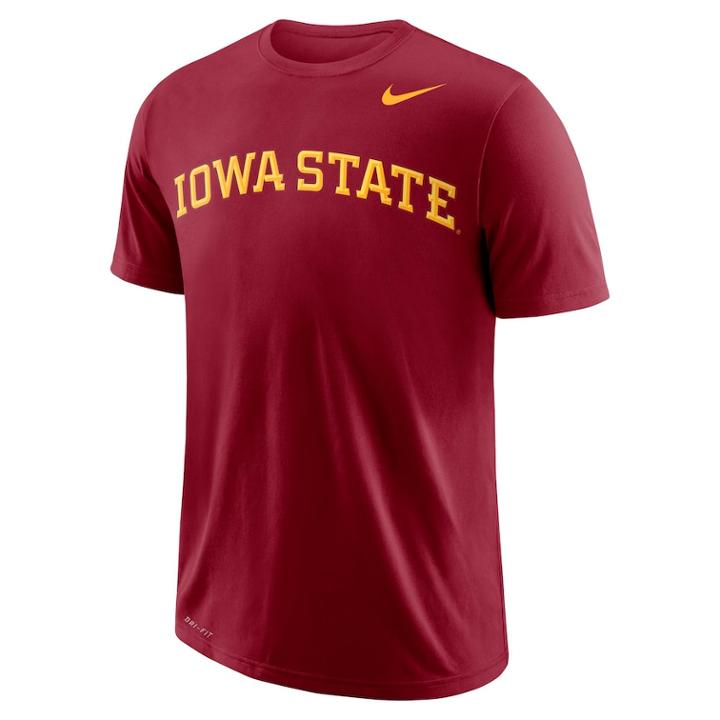 Men's Nike Iowa State Cyclones Wordmark Tee, Size: Xxl, Red