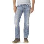 Men's Silver Jeans Nash Slim Straight Jeans, Size: 36x30, Blue