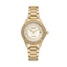 Drive From Citizen Eco-drive Women's Crystal Stainless Steel Watch, Yellow