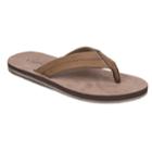 Men's Chaps Thong Sandals, Size: Large, Dark Beige