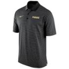 Men's Nike Purdue Boilermakers Striped Stadium Dri-fit Performance Polo, Size: Xl, Black