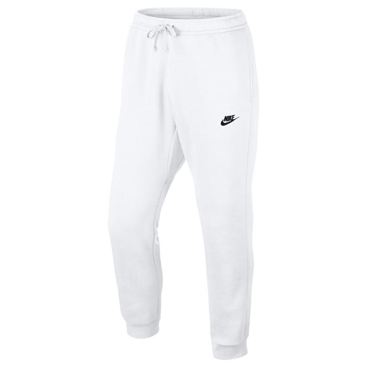 Men's Nike Club Fleece Joggers, Size: Medium, White