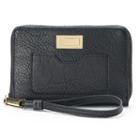 Juicy Couture Lani Zip-around Wristlet, Women's, Black