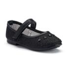 Rugged Bear Toddler Girls' Glitter Mary Jane Shoes, Girl's, Size: 5 T, Black