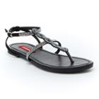 Unionbay Twist Women's Sandals, Girl's, Size: 7, Black