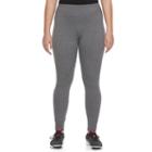Juniors' Plus Size So&reg; Long Leggings, Girl's, Size: 1xl, Dark Grey