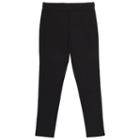 Girls 4-6x French Toast Ponte Pants, Girl's, Size: 4, Black