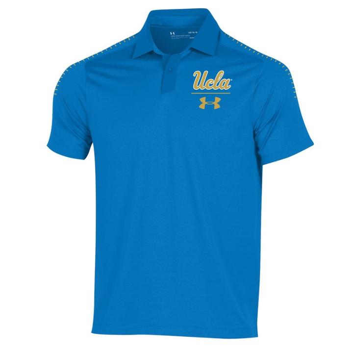 Men's Under Armour Ucla Bruins Sideline Polo, Size: Large, Blue