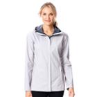 Women's Heat Keep Storm Tech Rain Jacket, Size: Regular, Grey Other