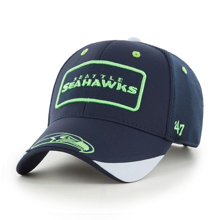 Adult '47 Brand Seattle Seahawks Quick Step Mvp Adjustable Cap, Multicolor