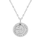 Pittsburgh Steelers Sterling Silver Team Logo Pendant Necklace, Women's, Size: 17
