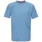 Men's Bulwark Fr Iq Series&trade; Comfort Knit Tee, Size: Large, Blue