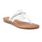 Sonoma Goods For Life&trade; Women's Strappy Thong Sandals, Size: Medium (10), White