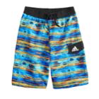 Boys 8-20 Adidas Water Stripe Swim Trunks, Size: Xl, Orange
