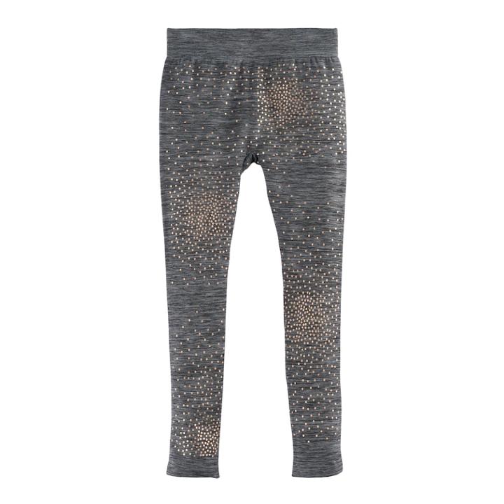 Girls 7-16 So® Seamless Fleece-lined Leggings, Size: Medium, Med Grey