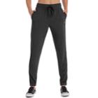 Women's Champion Heathered Jersey Jogger Sweatpants, Size: Xl, Black