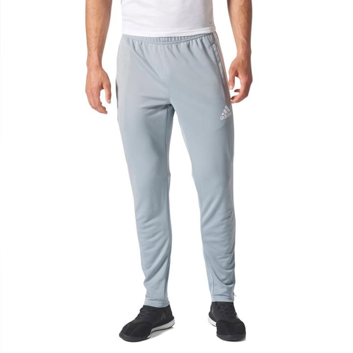 Men's Adidas Tiro 17 Pants, Size: Large, Silver