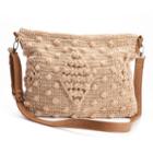 Sonoma Goods For Life&trade; Crochet Crossbody Bag, Women's, Natural
