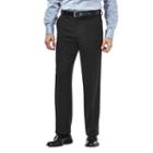 Men's Haggar&reg; Tailored-fit Pinstripe Gray Travel Performance Suit Pants, Size: 38x30, Oxford