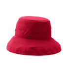 Women's Scala Cotton Medium Brim Hat, Red