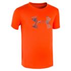 Boys 4-7 Under Armour Linear Logo Graphic Tee, Size: 4, Orange Oth